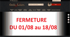 Desktop Screenshot of outilsloisirs.fr